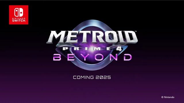 A title card for Metroid Prime 4: Beyond